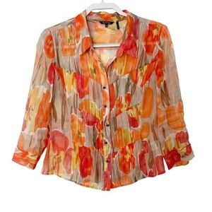 Nic + Zoe Button Down Shirt
